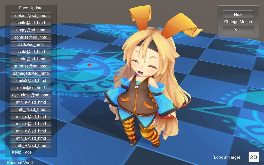 SD Unity ちゃん Sample アプリ Lume pad 2 