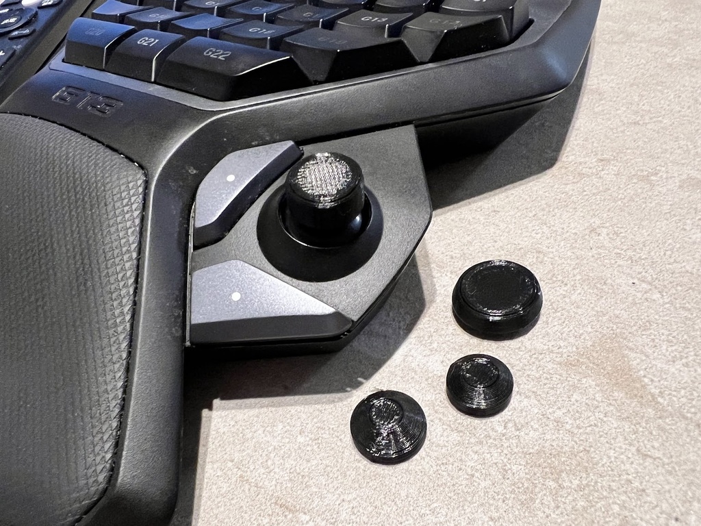 Logicool G13 用 リペアグリップ 4種セット (スティックゴム欠損時用)