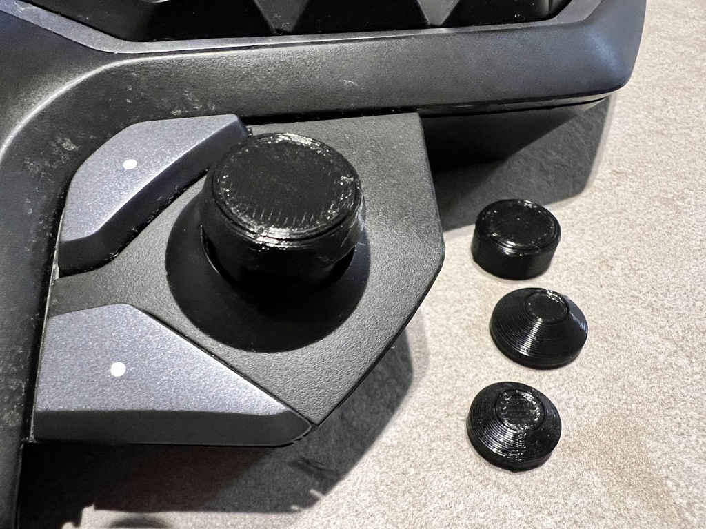 Logicool G13 用 リペアグリップ 4種セット (スティックゴム欠損時用)