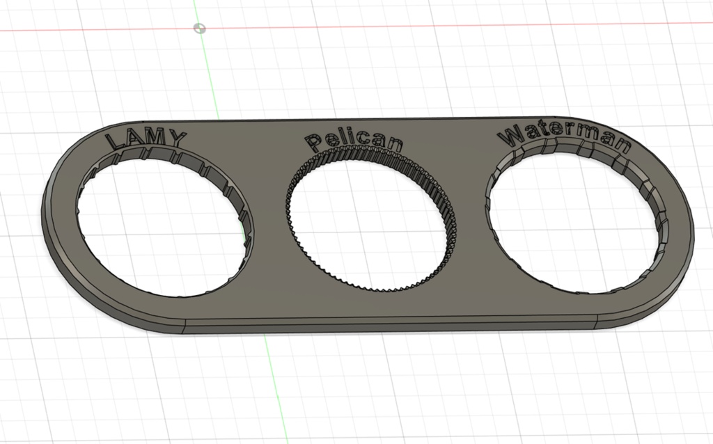 インクボトル キャップ オープナー