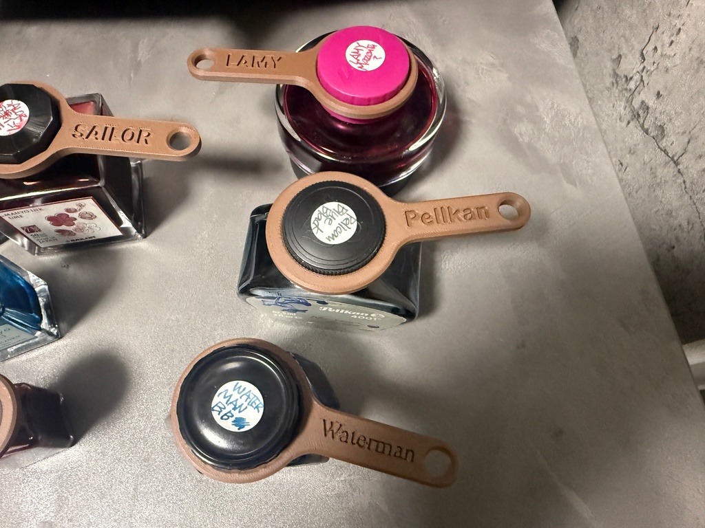 インクボトル キャップ オープナー