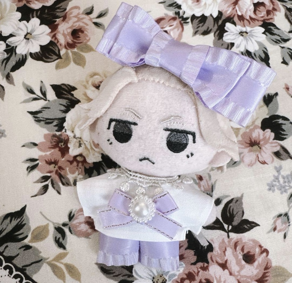 ぬい服 リボン ヘッドドレス セット セットアップ - みやのん