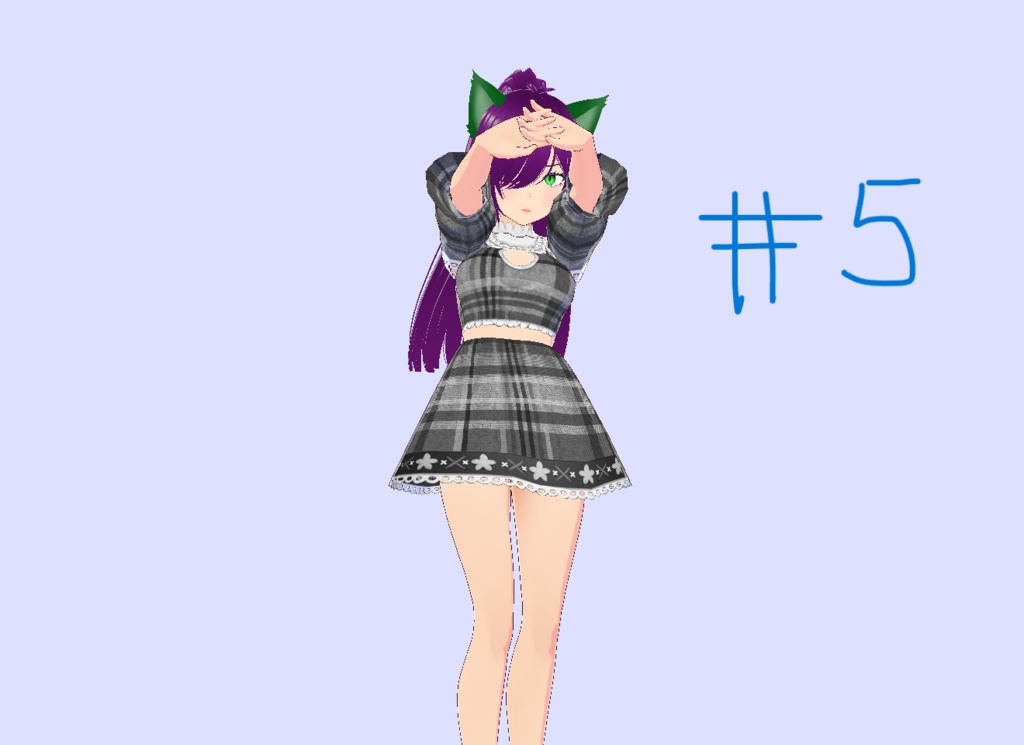 Plaid Frill Dress: 5 Palates