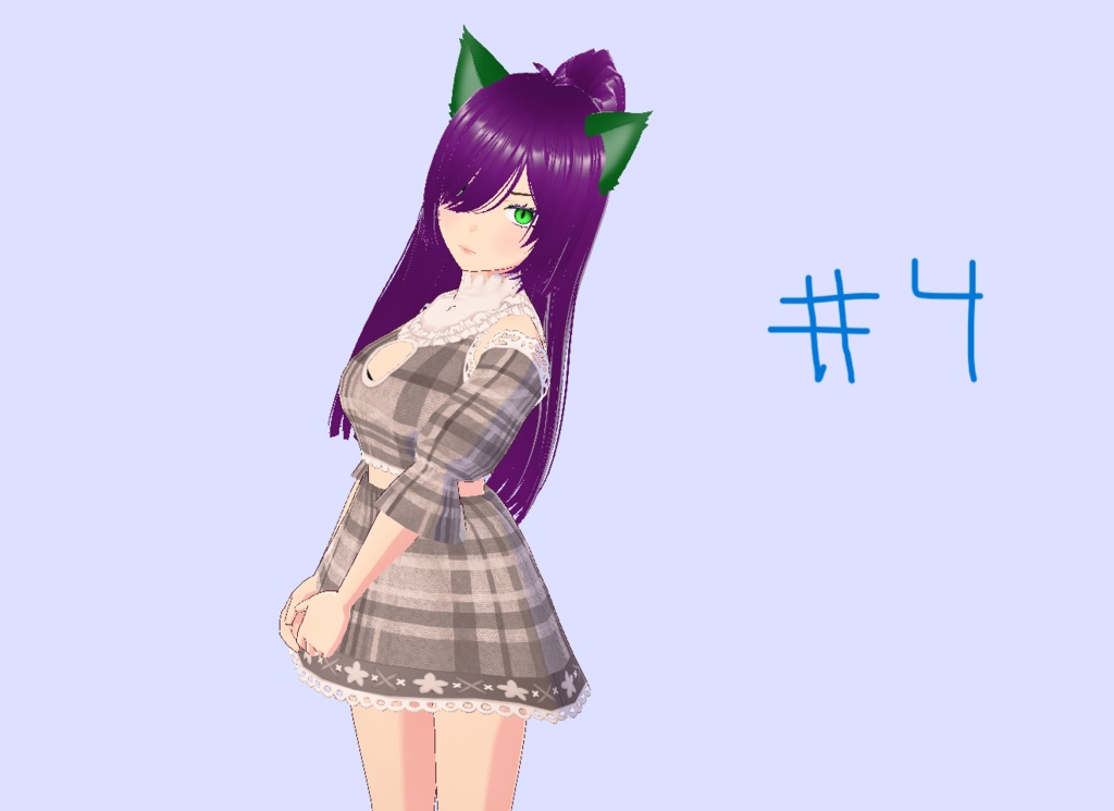 Plaid Frill Dress: 5 Palates