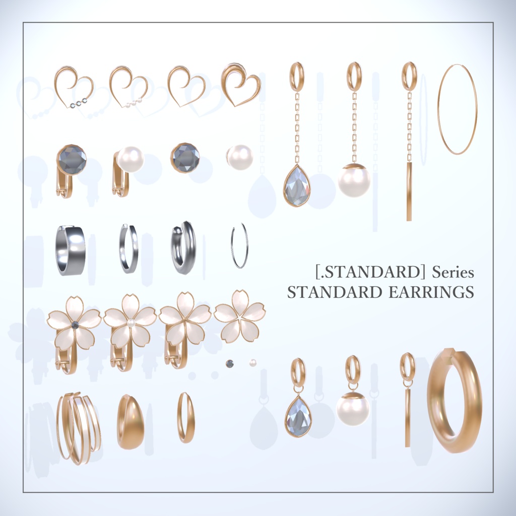 【.STANDARD】STANDARD EARRINGS