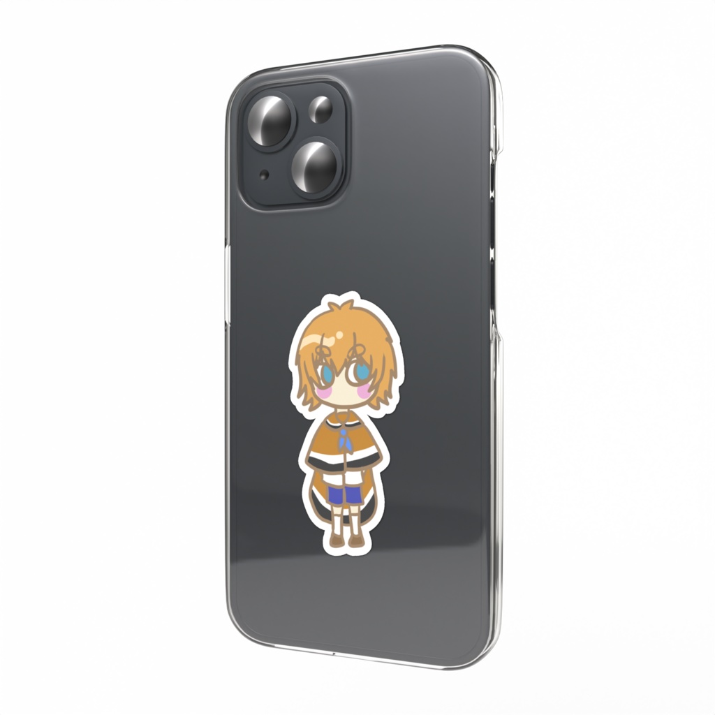 カクレクマノミくん スマホステッカー
