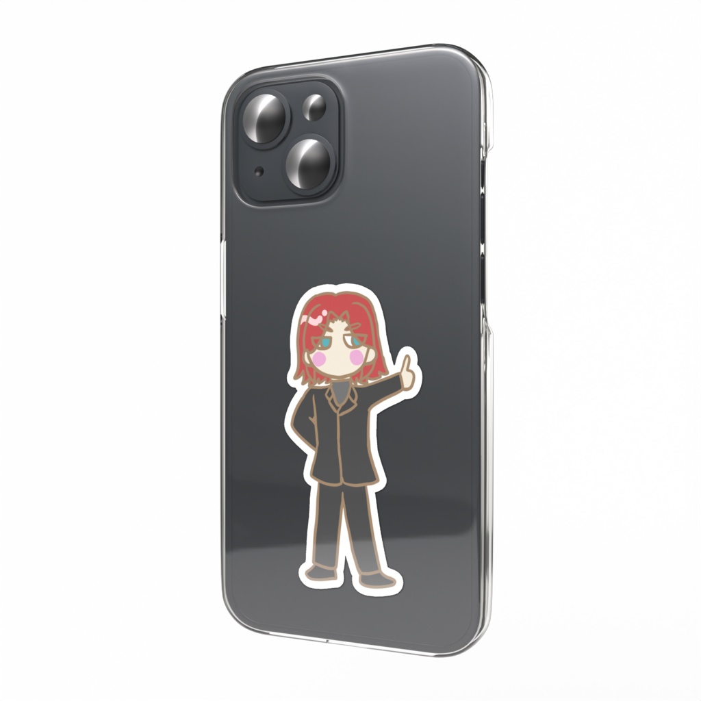 タコさん スマホステッカー