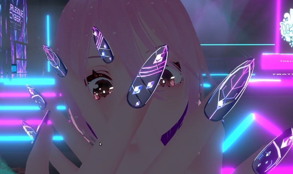 ネイル（サイバーパンク）