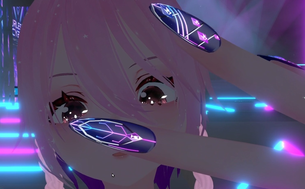 ネイル(サイバーパンク)