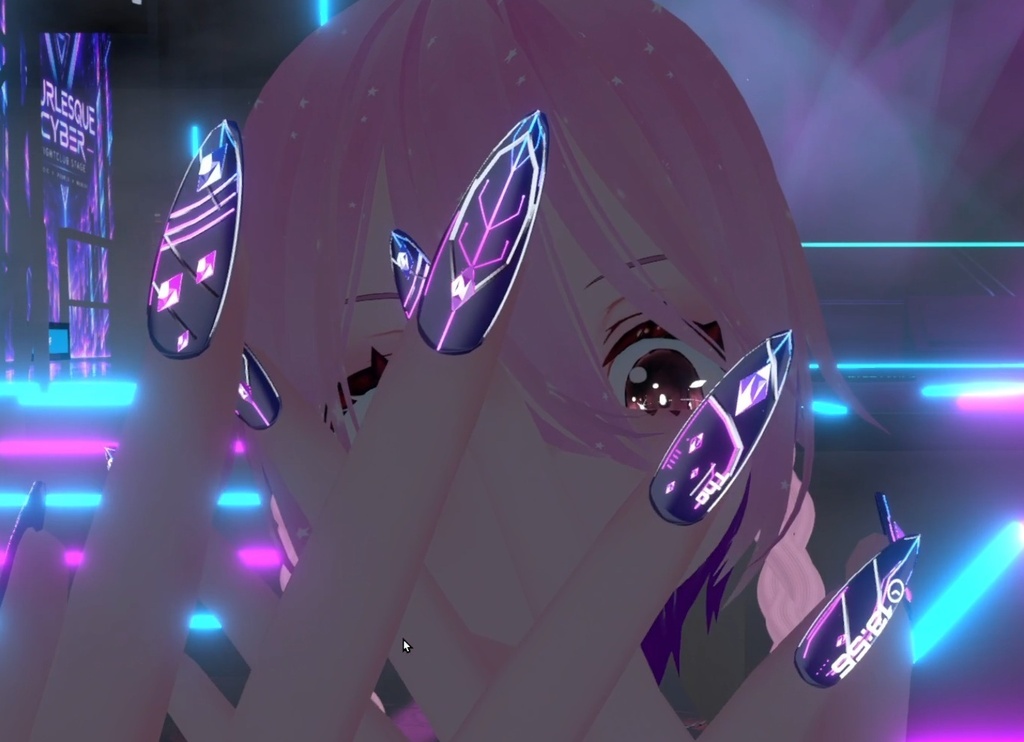 ネイル(サイバーパンク)