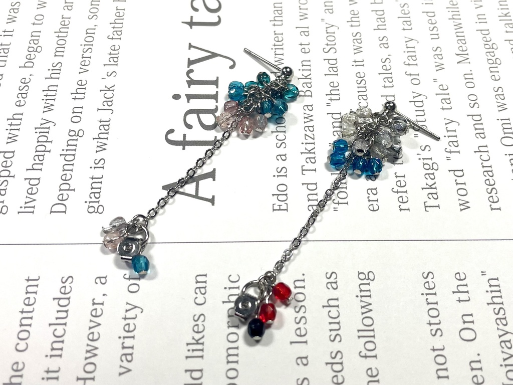 [非公式]黛灰モチーフピアス　瞳、サイバー