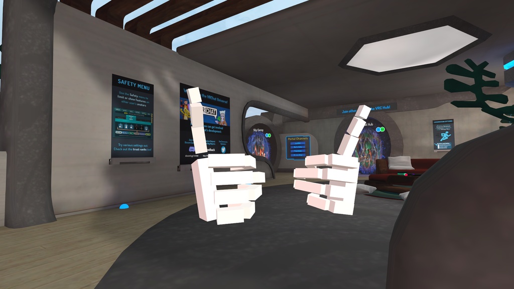 【VRChat向け3Dモデル】Hands(ハンズ)