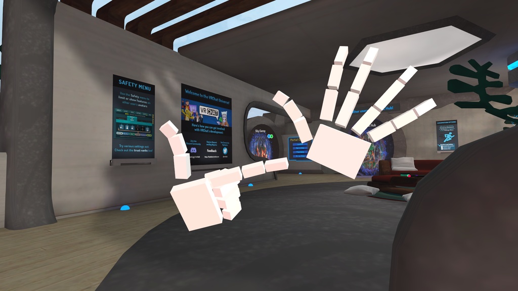 【VRChat向け3Dモデル】Hands(ハンズ)