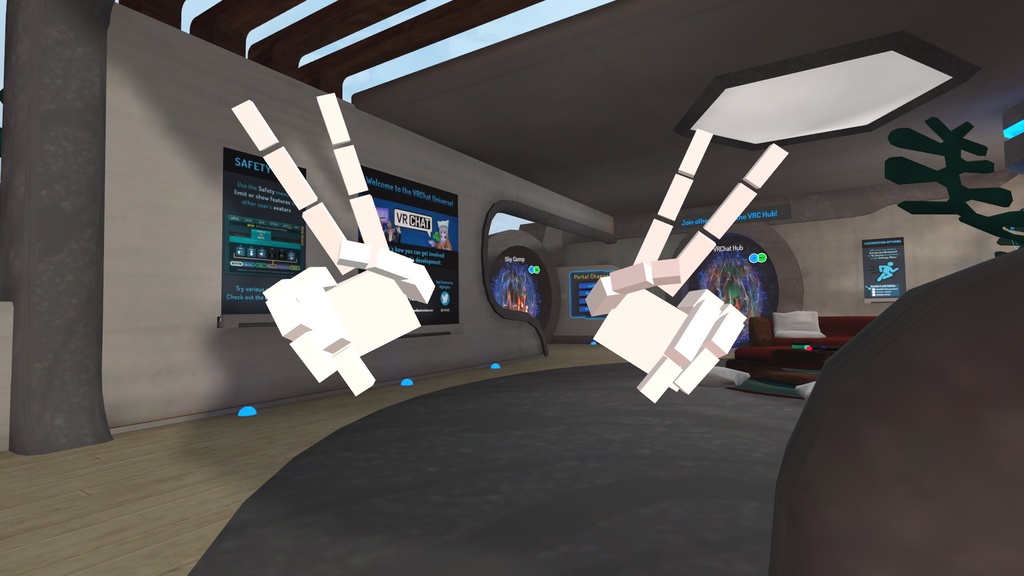 【VRChat向け3Dモデル】Hands(ハンズ)