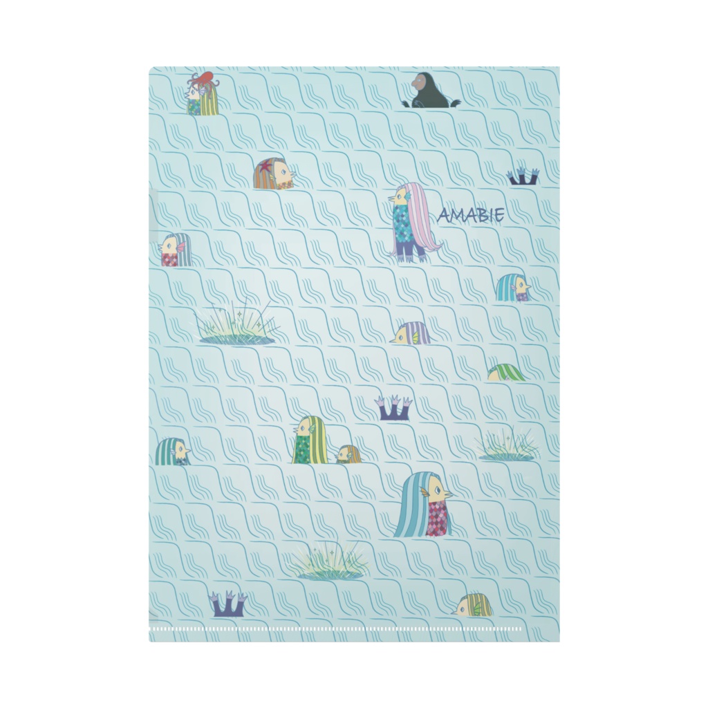 アマビエ クリアファイルA4