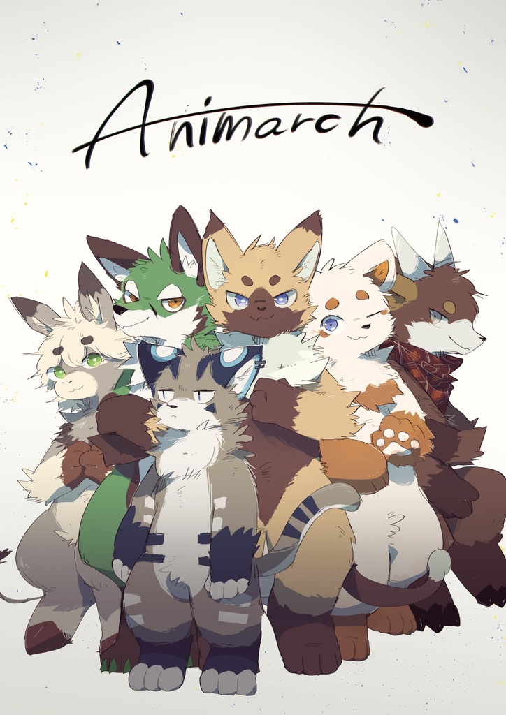 1st Album「Animarch」CDジャケット A2ポスター
