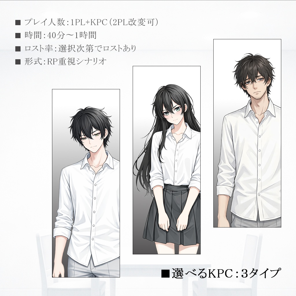 TRPGシナリオ 「最後の選択 — 観測記録 CASE-01 —」