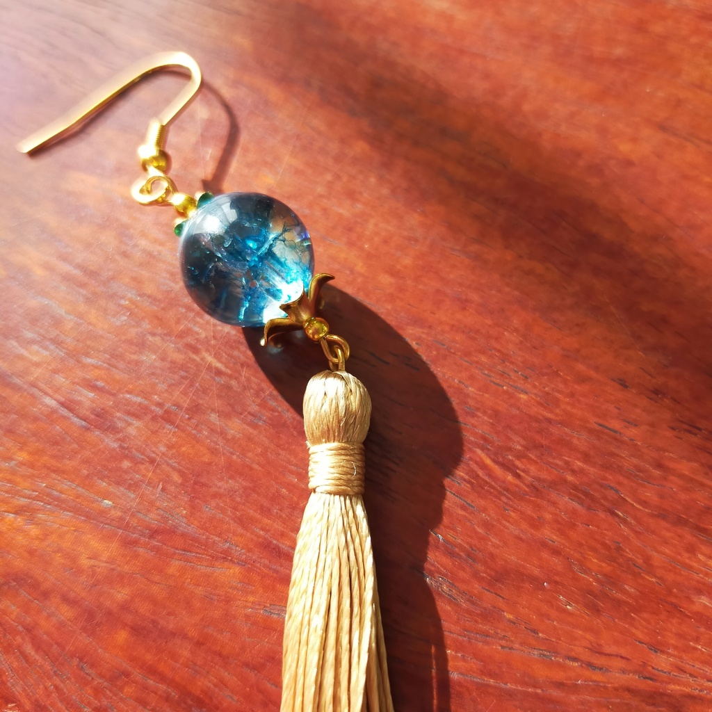 原神 行秋イメージ耳飾り