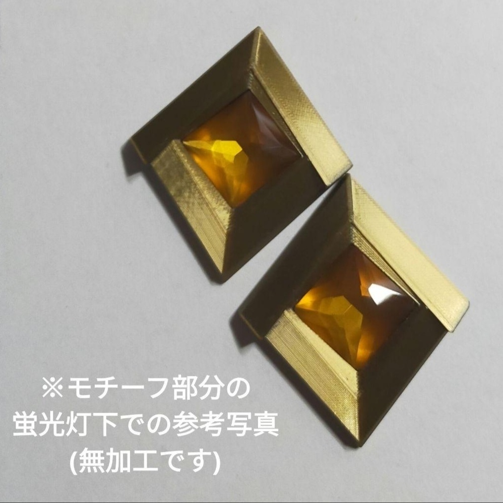 原神 鍾離イメージ髪飾り