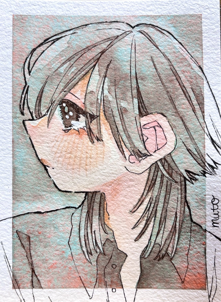 【原画】顔彩耽美 分離色シリーズ