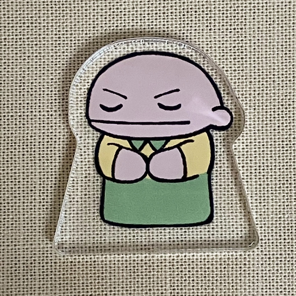 四天宝寺アクリルブロック