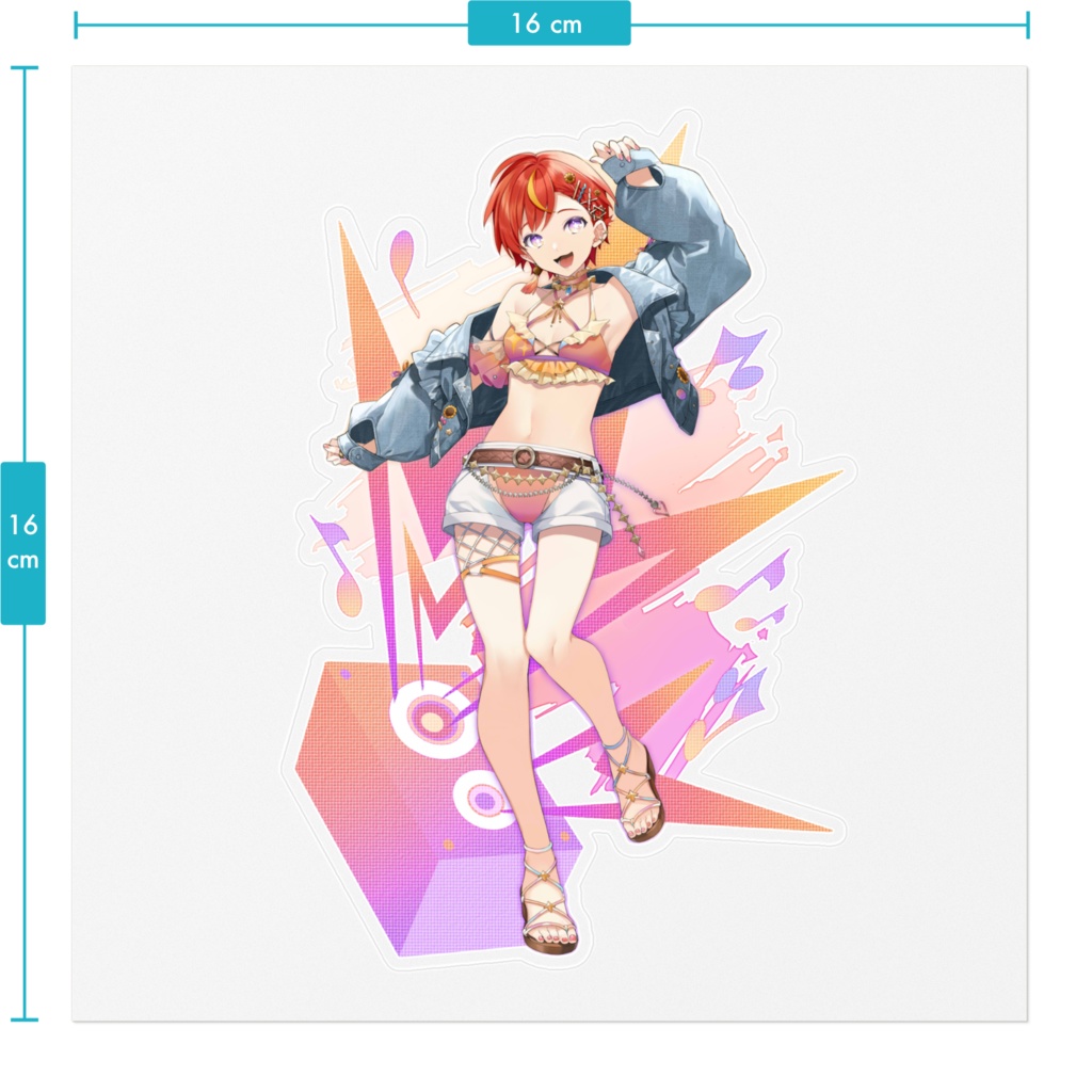 ステッカークリアVer.(キービジュアル)