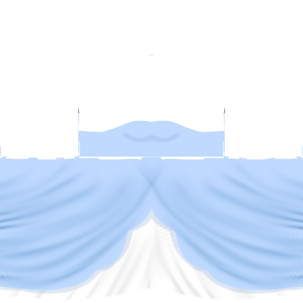 Blue princess dresses [vroid]