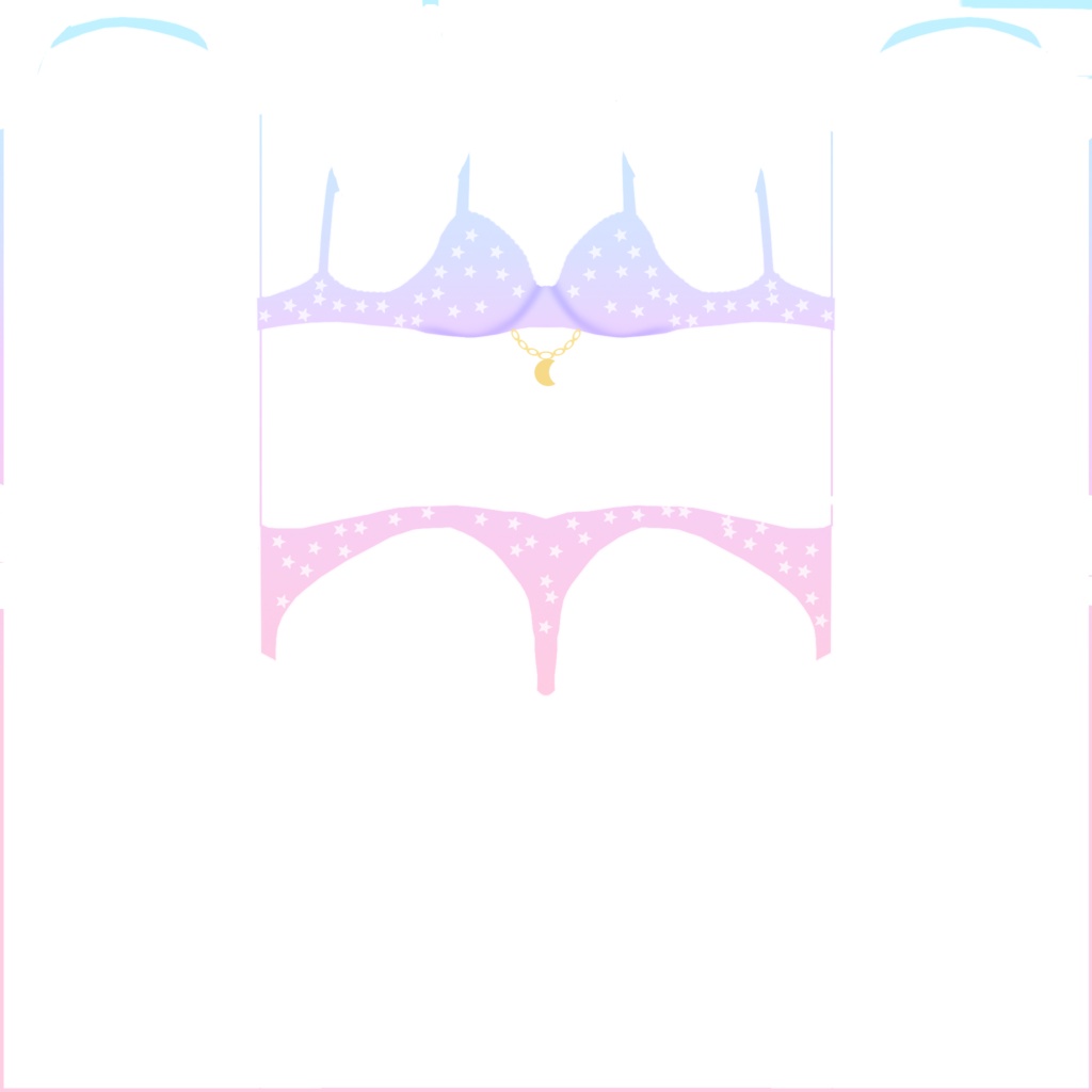 Vroid Pastel bikini/underwear