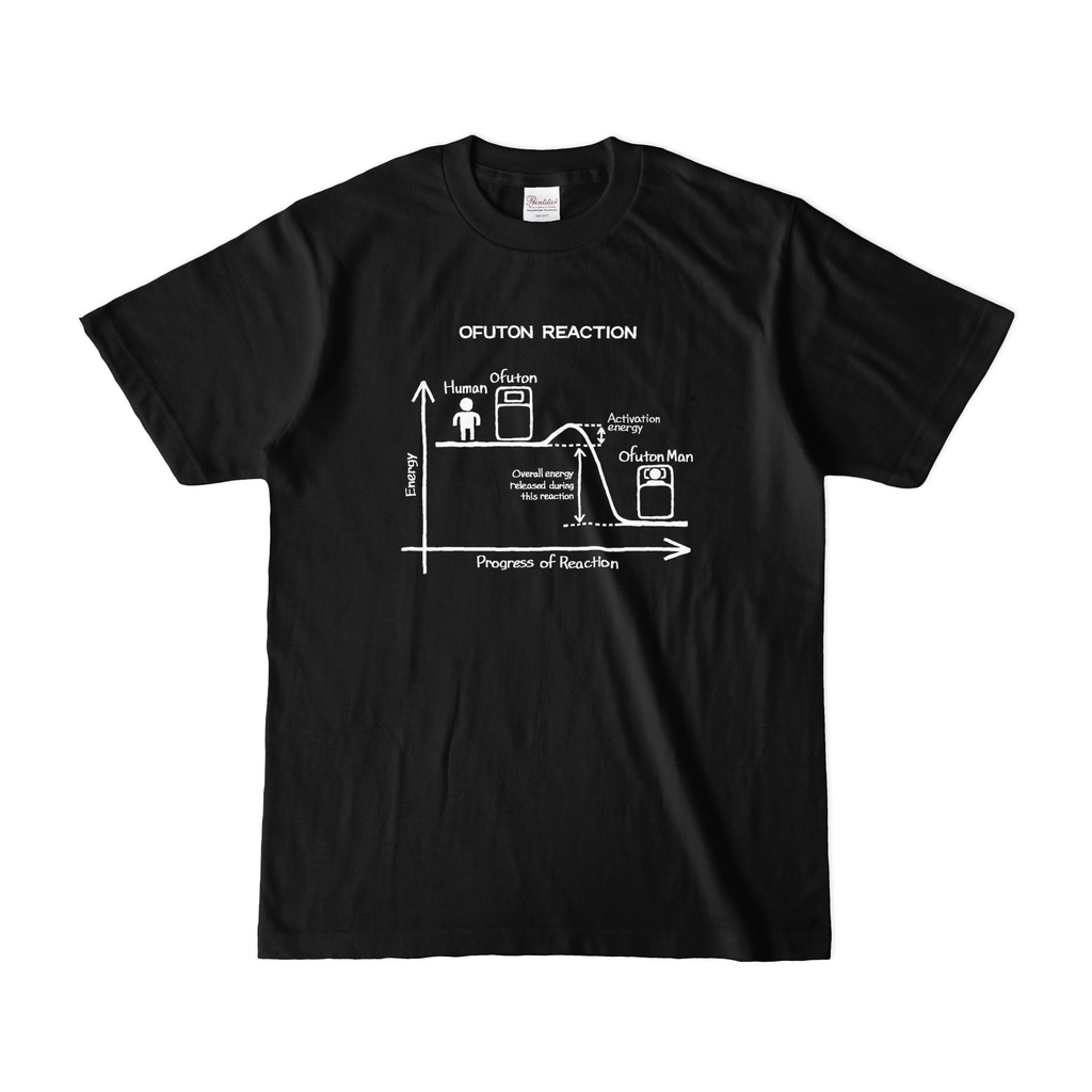 OFUTON REACTION Tシャツ (Black)