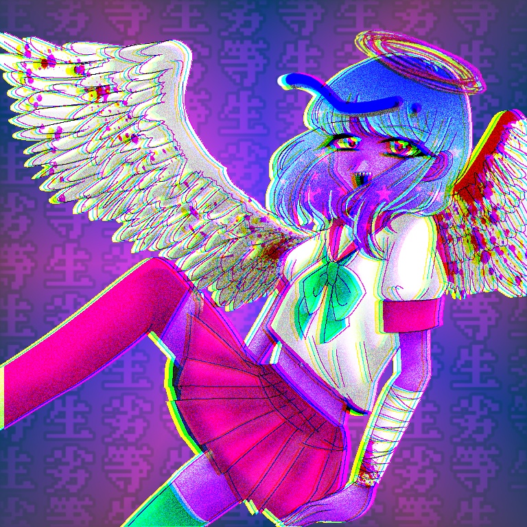 天使ちゃん 缶バッジ