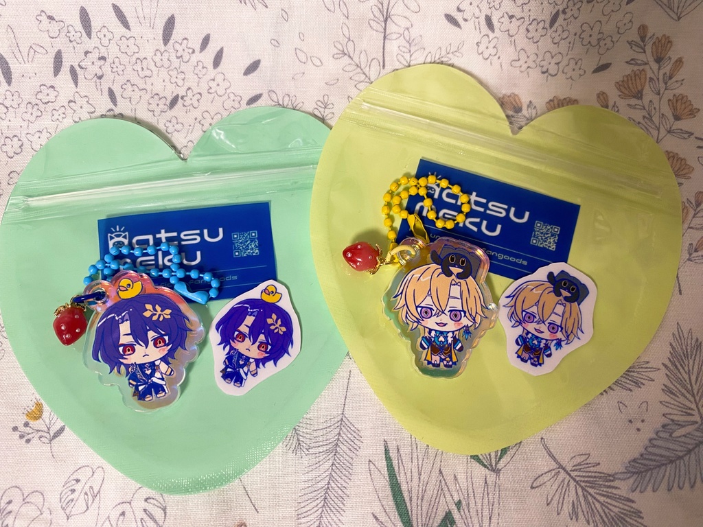 アクリルキーホルダー&ステッカー