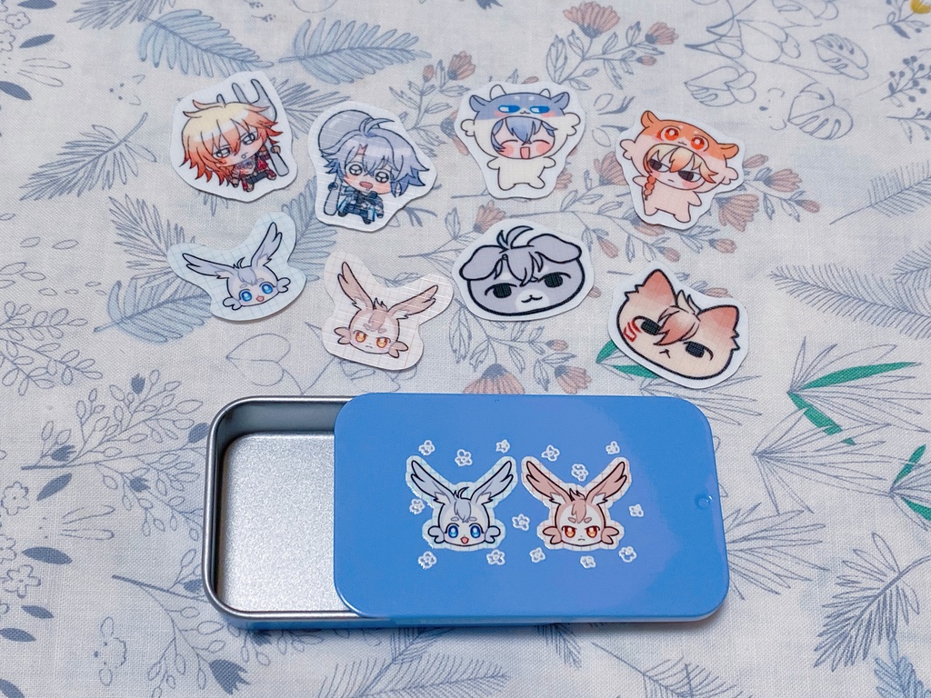 メンタム缶(ステッカーセット)