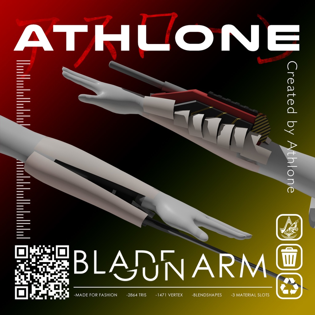 Cybernetic Blade/Gun Arm