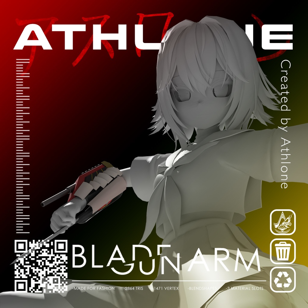 Cybernetic Blade/Gun Arm