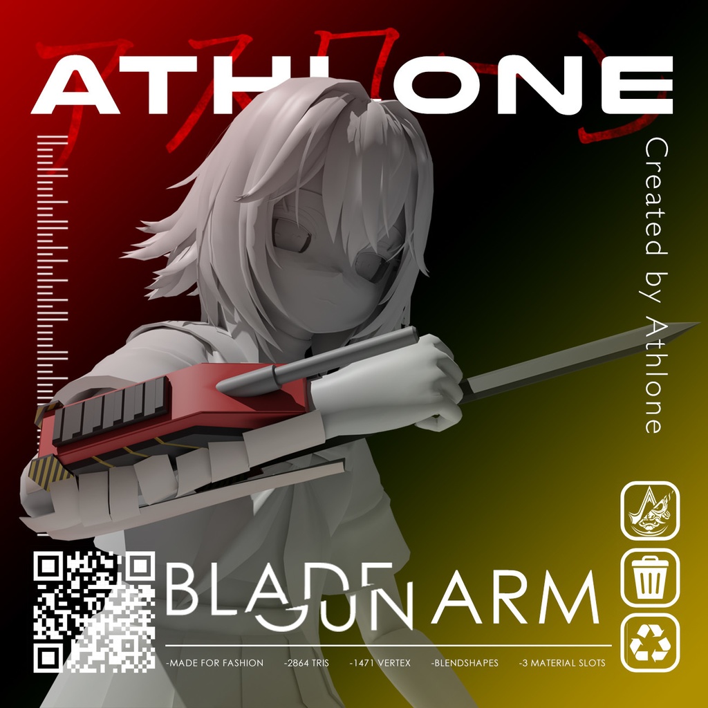 Cybernetic Blade/Gun Arm