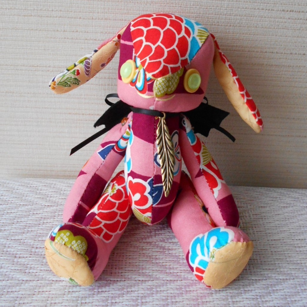 【お迎えがありました!】うさぎのぬいぐるみの『月ノ宮さん』