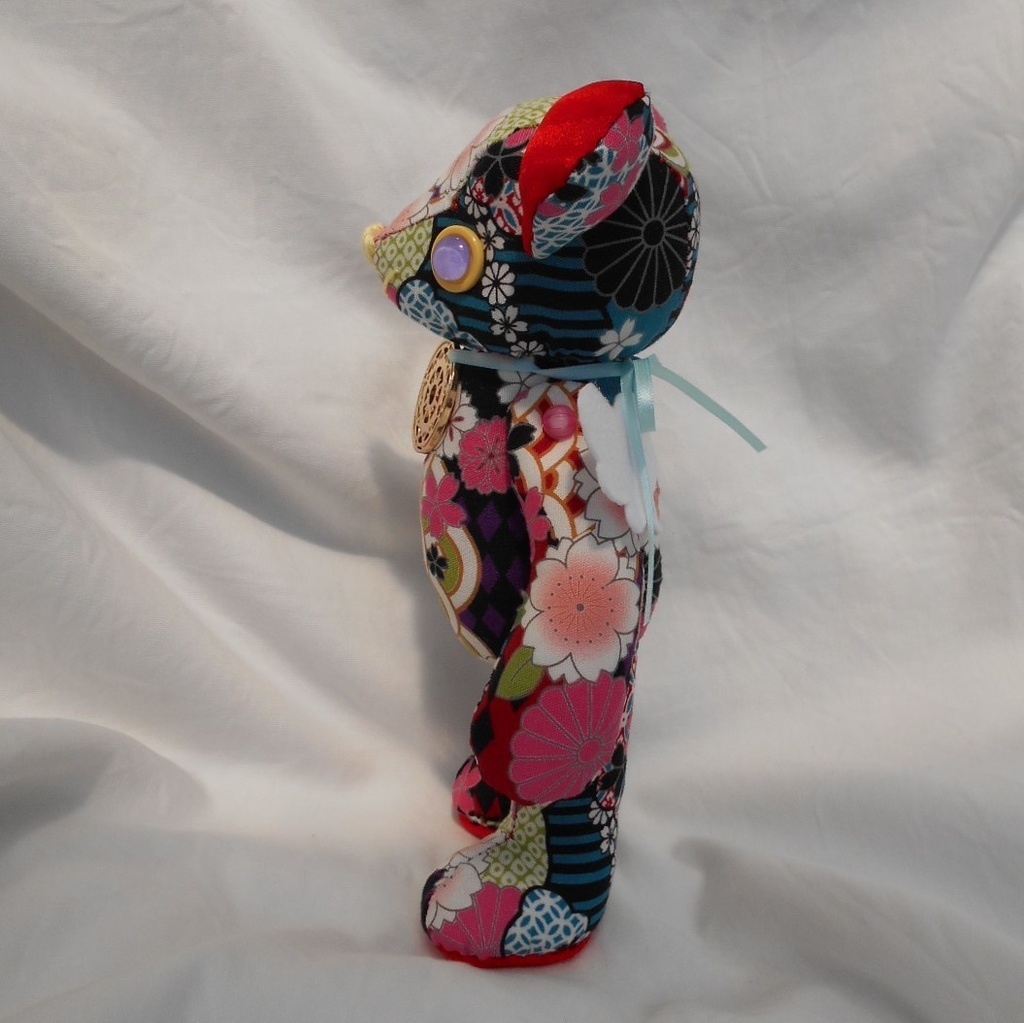 【お迎えがありました!】くまのぬいぐるみの『きくりさん』