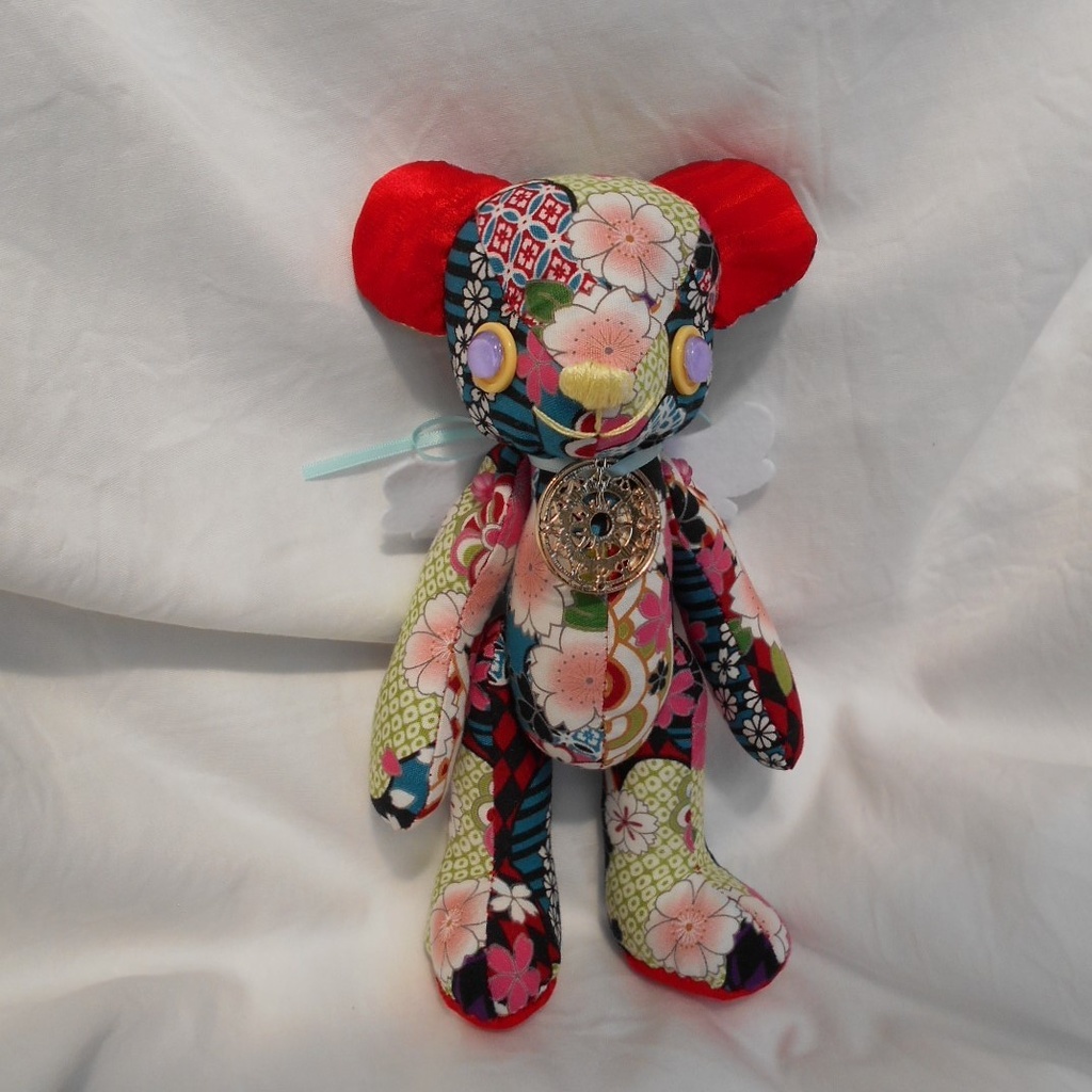 【お迎えがありました!】くまのぬいぐるみの『きくりさん』