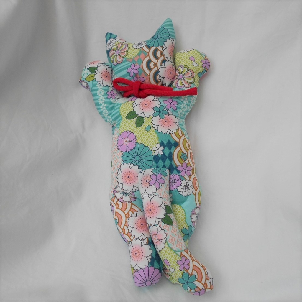 【お迎えがありました!】抱っこしてねこちゃん たまちゃん(水色)