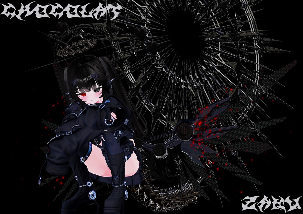 【9Avatar対応】BL4tZ Halo&Tail #Rebirth666