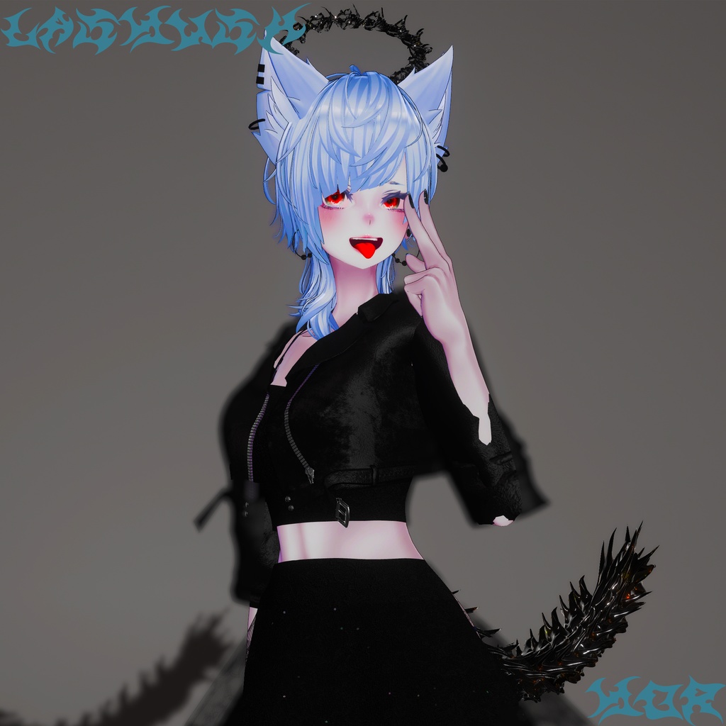 【9Avatar対応】BL4tZ Halo&Tail #Rebirth666