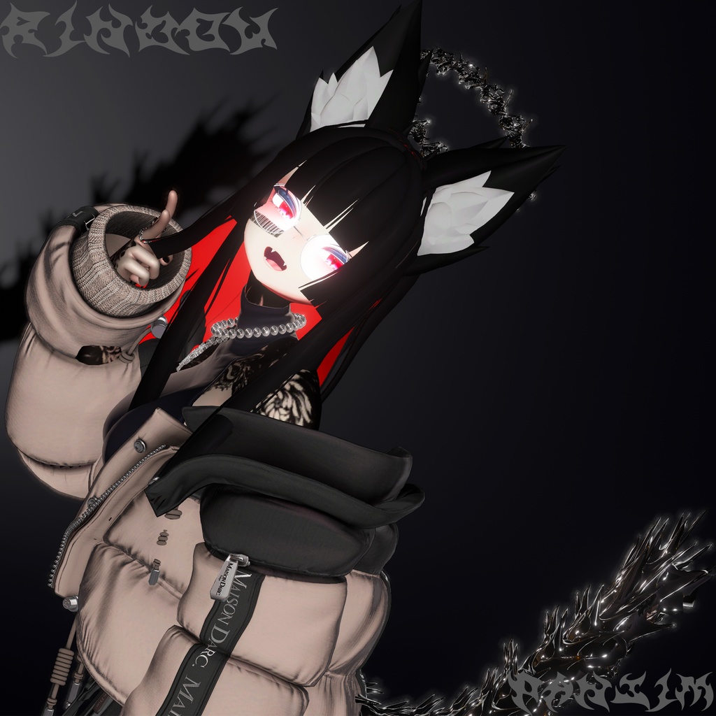 【9Avatar対応】BL4tZ Halo&Tail #Rebirth666