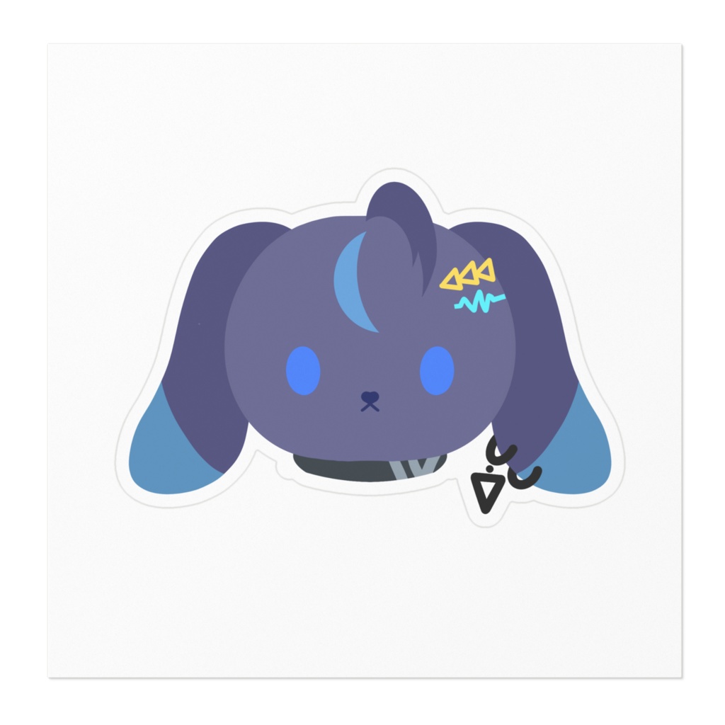 ヨルうさぎ◆ステッカー