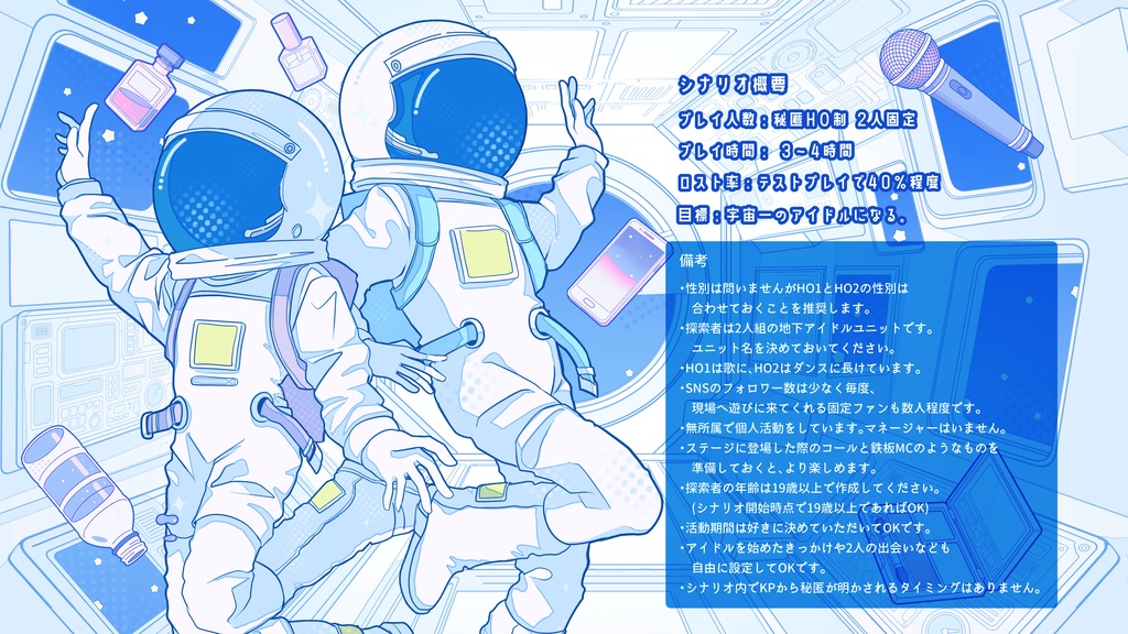 CoCシナリオ「Starlight Stardom」【SPLL:E191239】