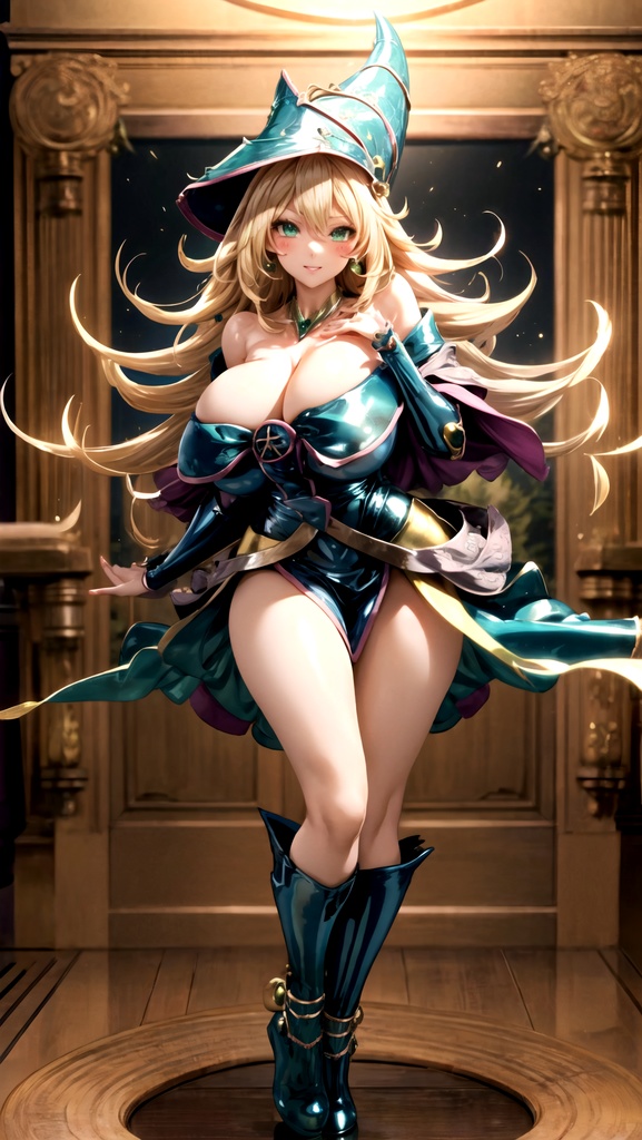 【ブラック・マジシャン・ガール01】フィギュア（100枚まとめ）