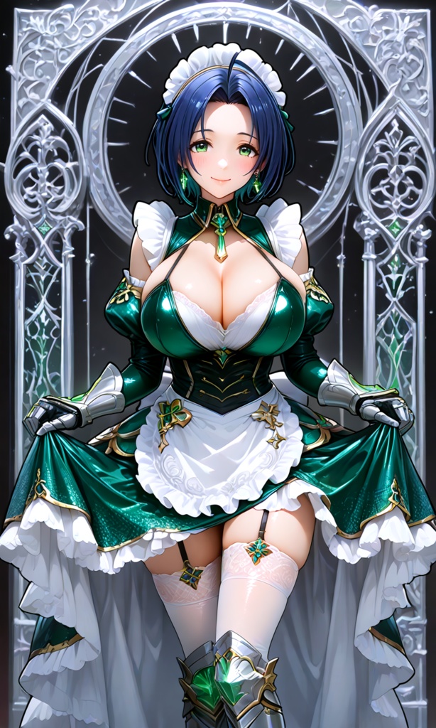 【翠緑の姫騎士のメイドな日常21】~翠緑メイド フィギュア~(300枚まとめ)