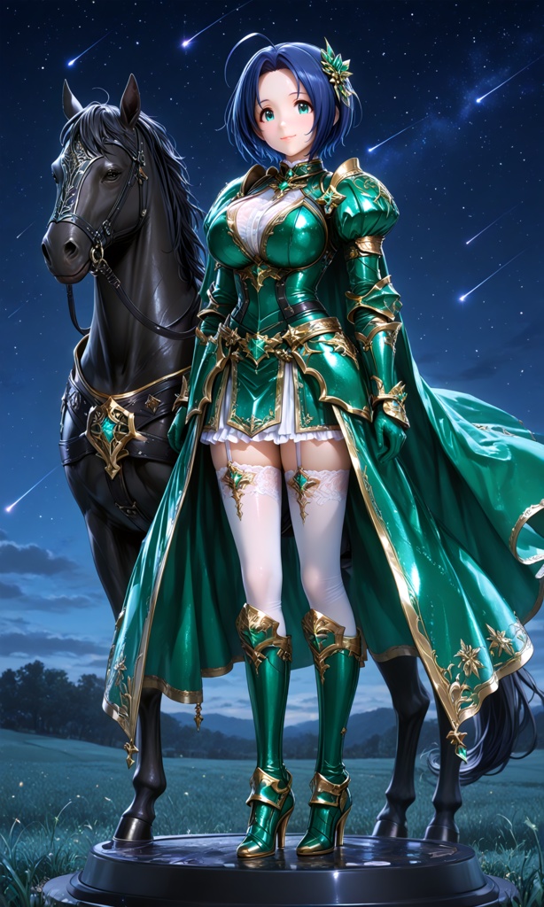 【翠緑の姫騎士のメイドな日常22】~ある日の依頼中~(300枚まとめ)