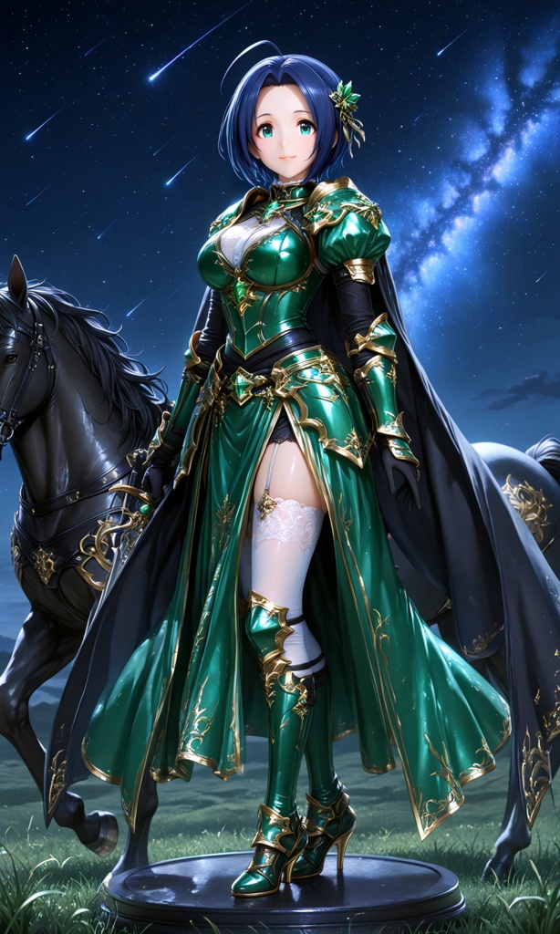 【翠緑の姫騎士のメイドな日常22】~ある日の依頼中~(300枚まとめ)