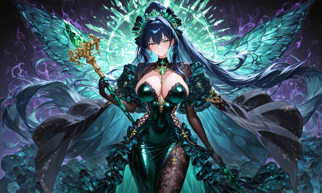 【翠緑の姫騎士ミューラ】王族護衛編10(300枚)