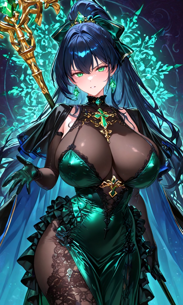 【翠緑の姫騎士ミューラ】王族護衛編10(300枚)